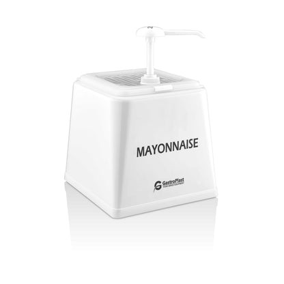 Saucenspender 2,5 L mit farbigem Stativ